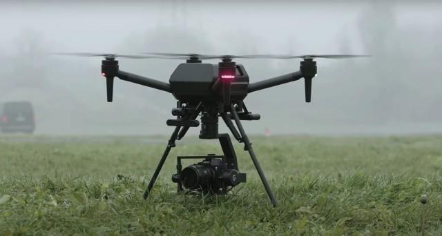 索尼首次展示其airpeak电影摄制无人机